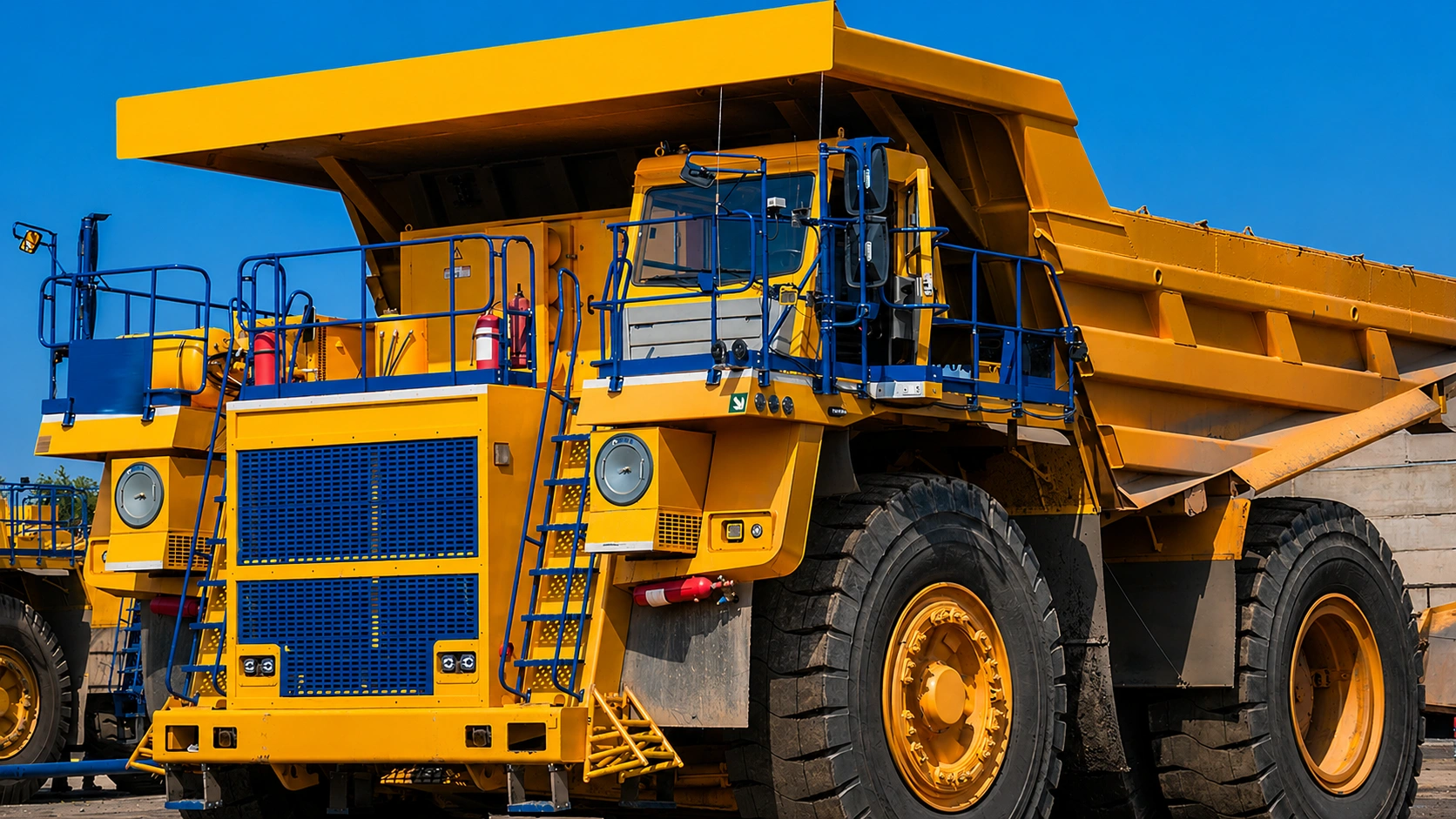 Heavy-duty commercial transportation vehicle with large forged and cast drivetrain components