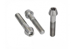 Titanium Fastener Tapered Socket Head Screw Titanium Fastener Tapered Socket Head Screw