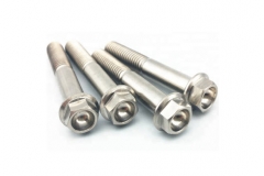 Titanium Flange Bolt Titanium Bolt Titanium Fastener