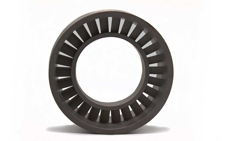 gas turbine disc nozzle ring