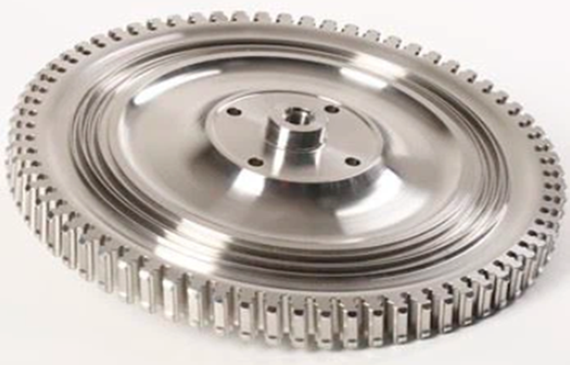 Precision cast Inconel 625 gas turbine disc manufactured via VIM at ForceBeyond co-owned foundry for aerospace and power generation.